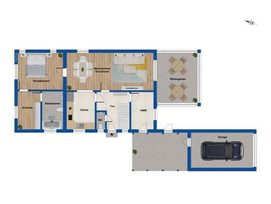 Grundriss Erdgeschoss