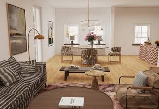 Visualisierung Wohnzimmer 