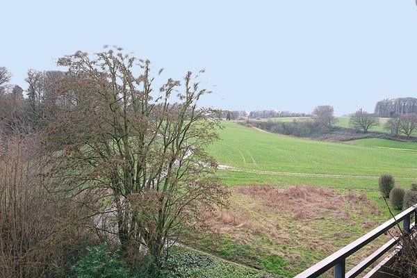 Ausblick vom Balkon