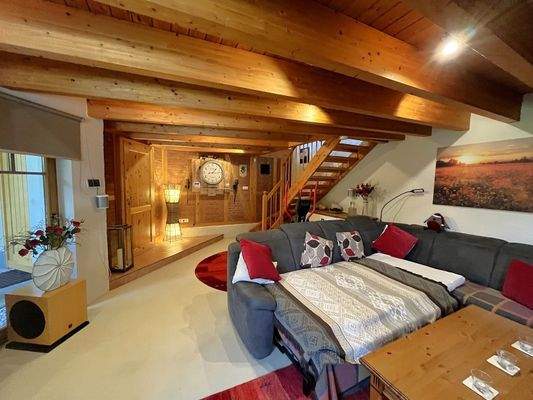 Wohnzimmer im KG / Souterrain