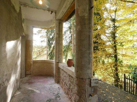  EG | Die LOGGIA ist noch unsaniert