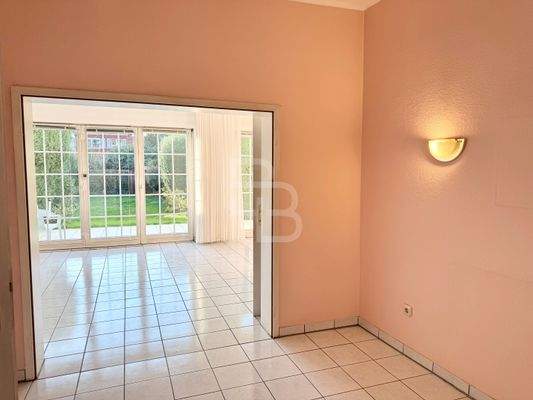 Blick aus dem Esszimmer