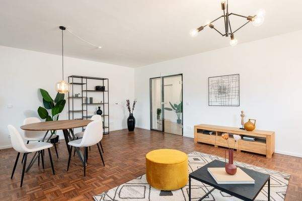 Wohnzimmer Musterwohnung