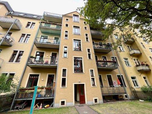 Balkonansicht Rückseite