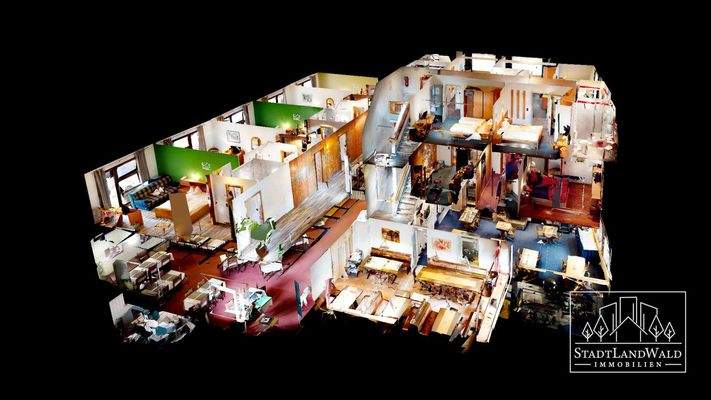 Hotel - Immobilienansicht 3D