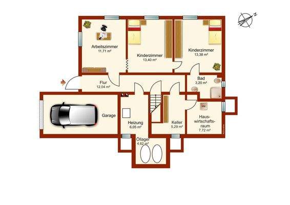 Grundriss Erdgeschoss