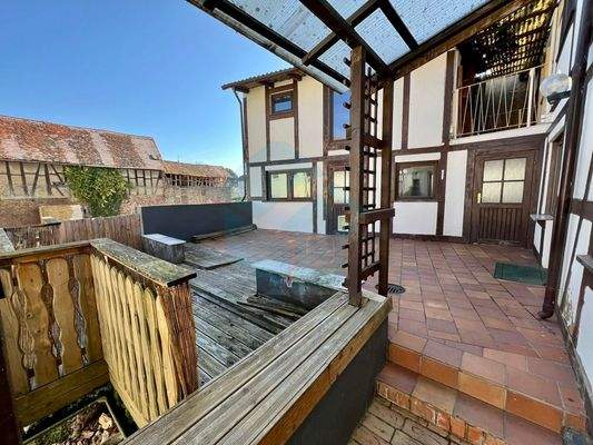 Ansicht zur Terrasse