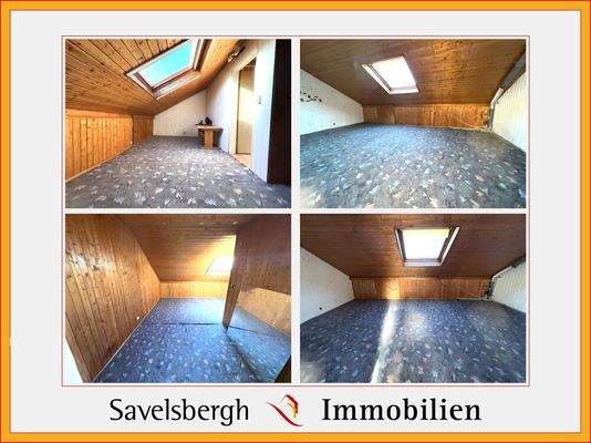 Räume im Dachgeschoss