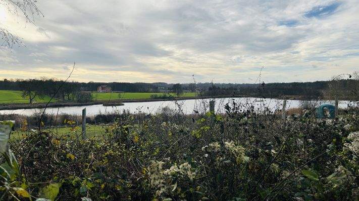 Seeblick von der künftigen Terrasse