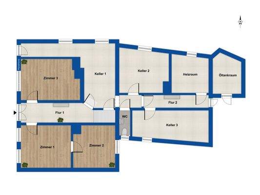 Grundriss Erdgeschoss