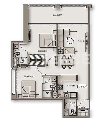 City-View Apartments with Payment Plans Until Delivery in Al Jaddaf