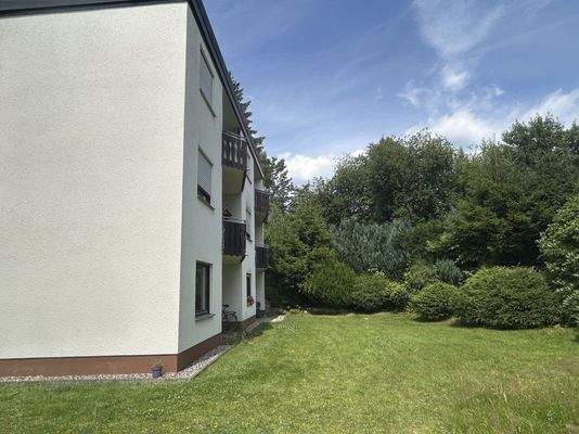 Entspannung hinter dem Haus