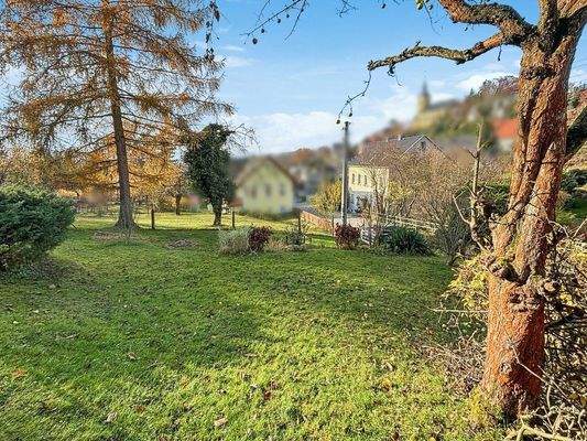 Gartengrundstück Ausblick