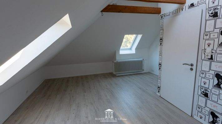 Schlafzimmer im Dachgeschoss