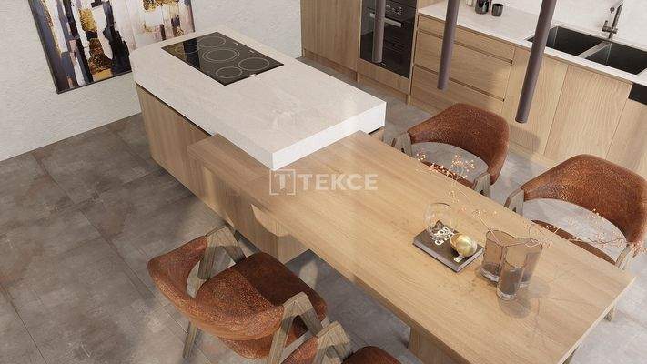 Villas with Pools in a Complex with Beach Access in Bodrum