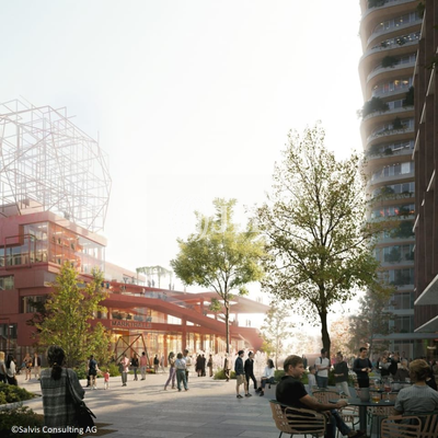 Visualisierung Markthalle D