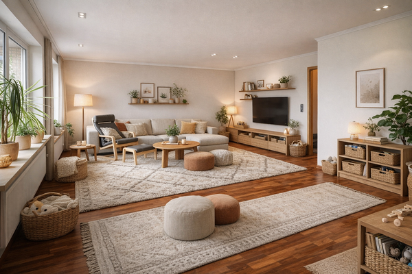 KI Einrichtungsbeispiel - Wohnzimmer