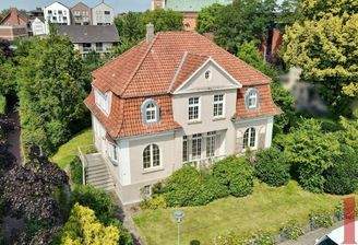 Luftaufnahme eines Hauses