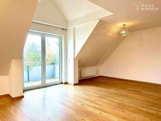 Wohnzimmer Ansicht Balkon