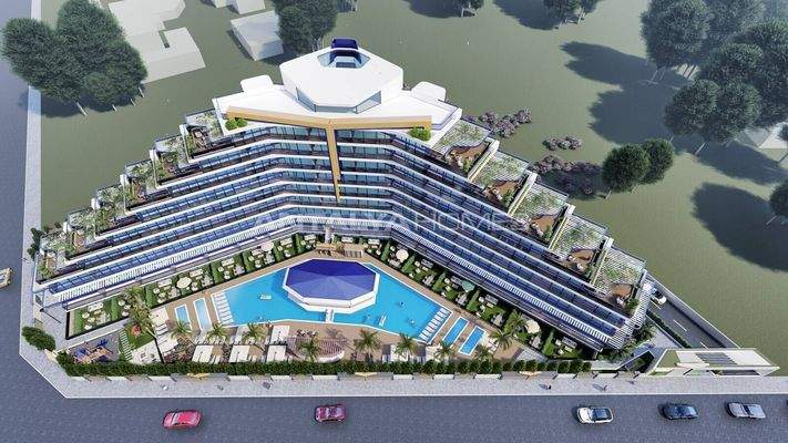 Apartments 3 Km from the Lara Beach Antalya