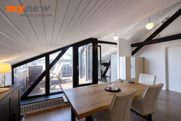 Essen Richtung Dachterrasse