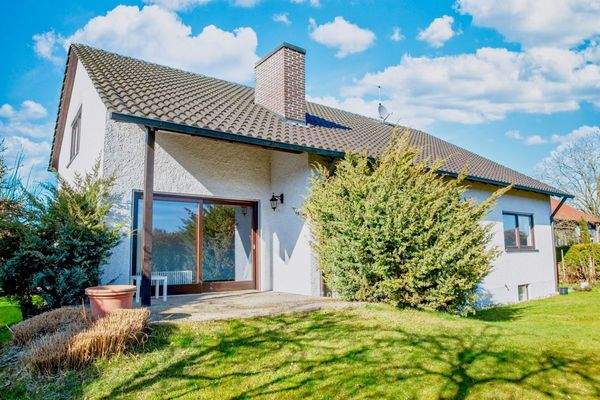 Blick auf die Terrasse