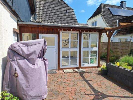 Terrasse am Wintergarten