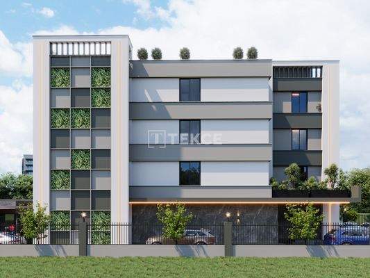 2-Bedroom Apartment in a Complex with a Pool in Antalya