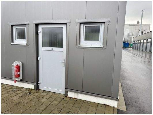 Gemeinschaftliche Toiletten vorhanden