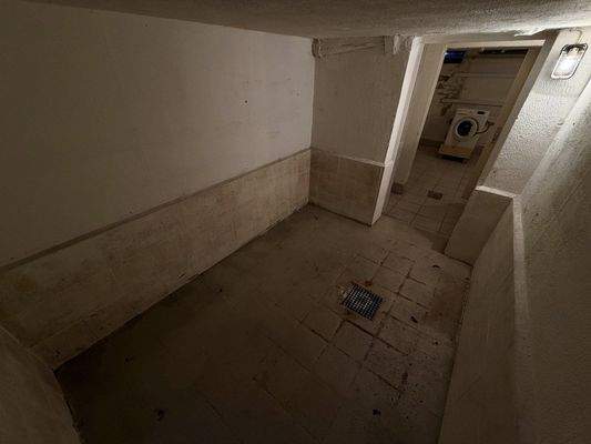 Kellerraum (ehemals Kühlraum)