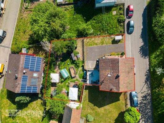 Grundstueck Luftbild