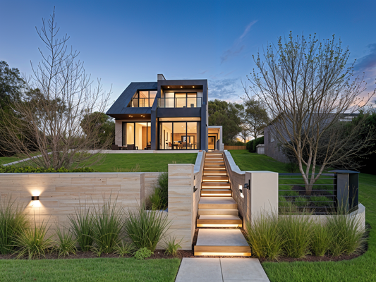 Beispiel Bebauung ohne Garage