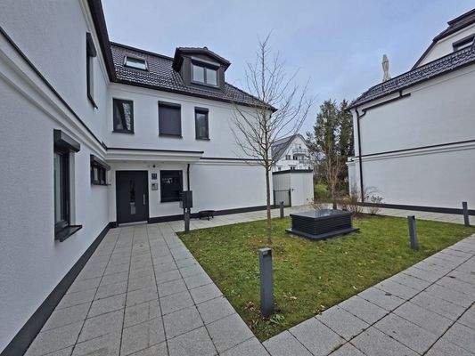 Innenhof mit Hauseingang