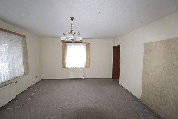 Großes, nachträglich angebautes Wohnzimmer