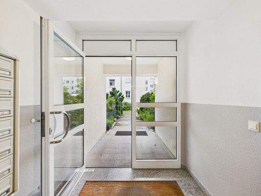 Barrierefreier Hauseingang