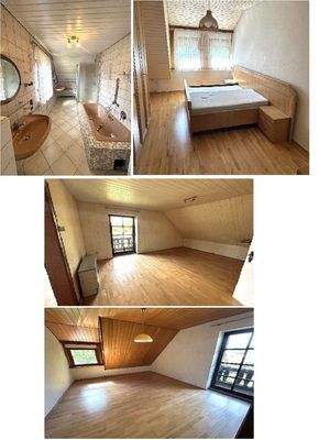 OG/DG  Haus 2, = 3 Zimmer, Bad, WC und Ankleide