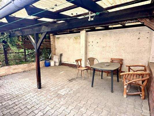 Überdachter Freisitz