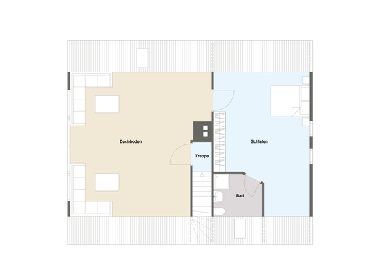 Grundriss Dachgeschoss