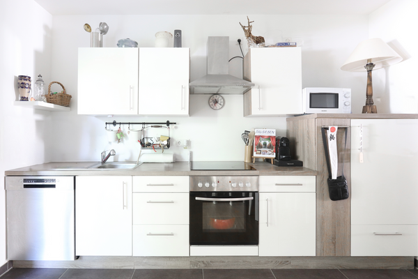 ...an der Küche vorbei...