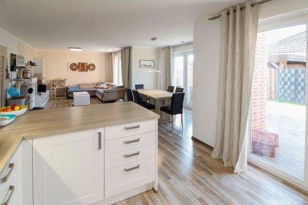 Blick ins Wohnzimmer