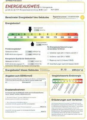 Energieausweis