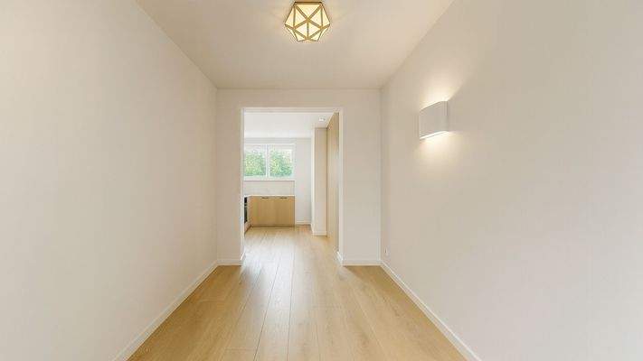 Mustermöblierung Garderobe