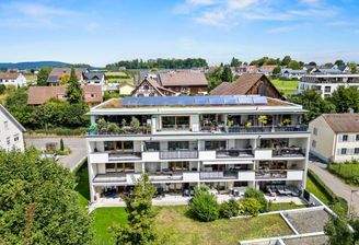 Hausansicht Balkone gesamt