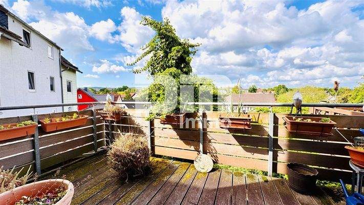 WE1 Hochparterre Balkon / Panoramablick