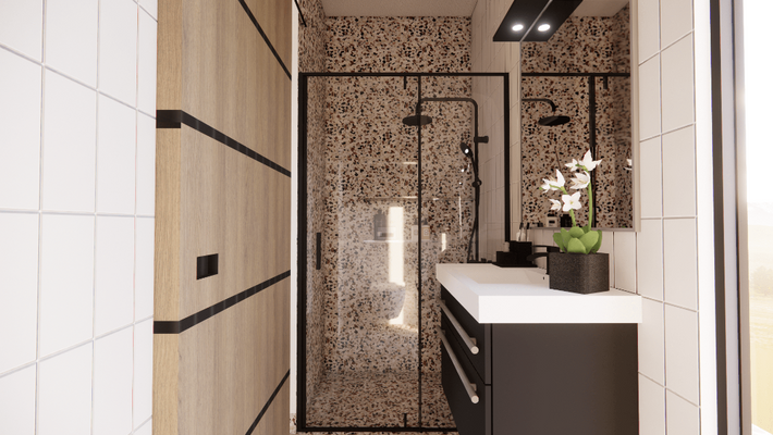 Kreta - 8-Villen- Projekt in Kirianna bei Rethymno: Freistehende Villa