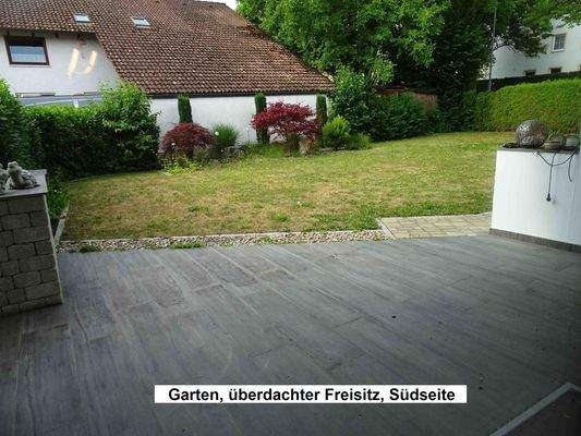 Ansicht Südwest-Garten