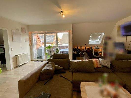 Wohn- und Esszimmer Dachgeschoss