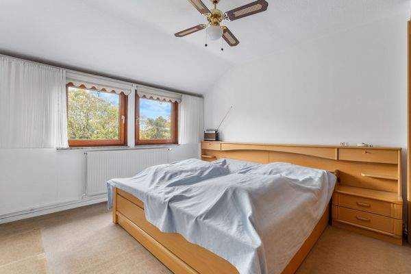 Schlafzimmer im Dachgeschoss