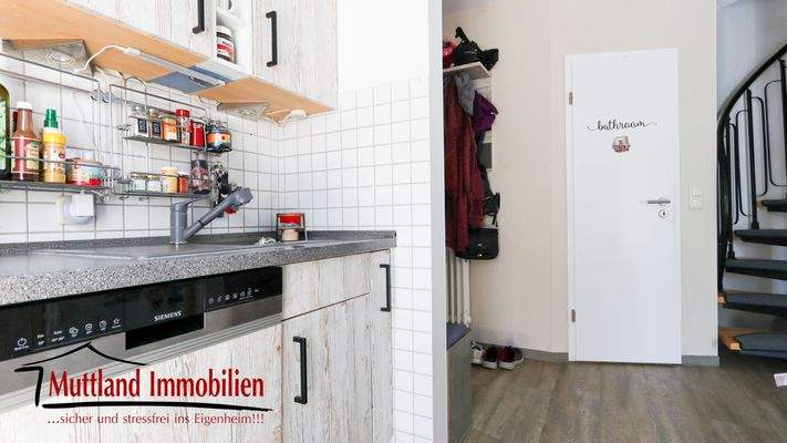 Blick aus dem Küchenbereich