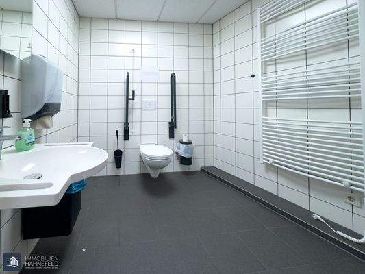 Kunden-Wc. Behindertengerecht.